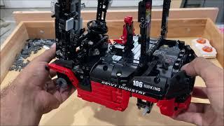 Mould King 13106 Forklift REVIEW fake LEGO MOC build CREATOR technic