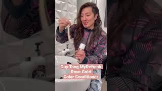 Instant Rose Gold Hair Color with Guy Tang MyRefresh.