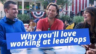 Why You'll Love Working at leadPops