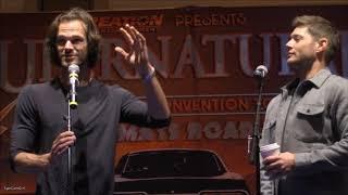 2020 VegasCon Jared Padalecki and Jensen Ackles GOLD FULL Panel Supernatural