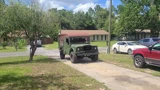 It's alive!!!! 1968 M725 ambulance. 6-26-22