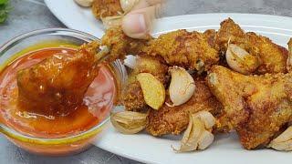 AYAM GORENG BAWANG PUTIH YANG LAGI RAME BGT, ala itsfridays ENAK BANGET !!