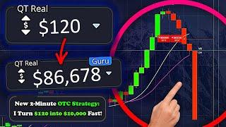 How I Turned $120 into $10,000: New 2 Minute Binary Options OTC Strategy for Beginners
