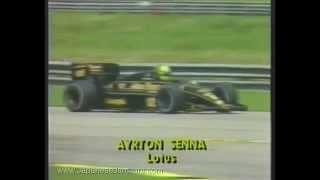 Brazilian Grand Prix 1986 with Senna, Prost, Mansell