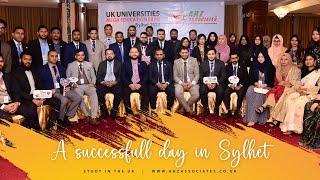 A Glimpse of AHZ Associates' Successful Education Expo 2023 at Sylhet