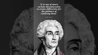 Joseph de Maistre's best #quotes | French - Philosopher | #Shorts
