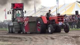 Tractorpulling Renault 2,5 ton sport Utrecht 2013