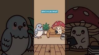 When Theory Meets Practice  Mushie & Birdie | Joke Animation Meme | Original Video: Under Studio