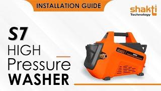 Shakti Technology S7 Car Washer High Pressure Pump | Installation Guide