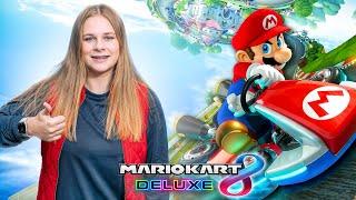 Assistant Races as Super Mario in Mario Kart Deluxe 8 on the Nintendo Switch