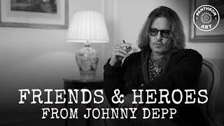 Friends & Heroes x Johnny Depp | Pantheon Art