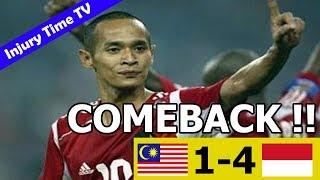 Malaysia 1-4 Indonesia | All Goals & Highlights | Tiger Cup 2004