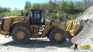 CATERPILLAR 980XE WHEEL LOADER Loading TRUCKS #caterpillar #heavyequipment #wheelloader #digger