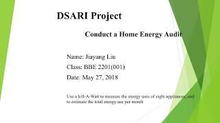 DSARI Project (Jiayang Liu)