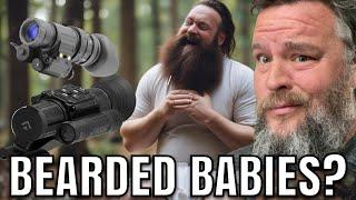 Bearded Babies  EMOTING  Over NIGHT VISION? ~ Rex Reviews (PG-13)