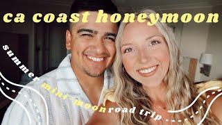 CA Coast Honeymoon Vlog | Mini-Moon Road Trip Down California Coast | Surf & Sand Laguna Beach