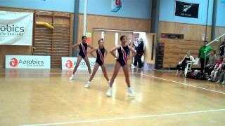 Babymacs - Macleans College competing in Aerobics