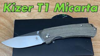 Kizer T1 micarta !!  Great action and sooo practical !