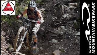 Can a Texas Biker Survive Whistler PRO LINES? || Whistler Bike Park Part 1