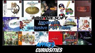 Squaresoft's Japanese Exclusive PS1 Games - Affro's Curiosities