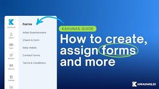 Kahunas Guide // How to create custom check-ins & habit tracking for clients