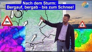 Was kommt nach dem Sturm? Oktober bleibt wechselhaft mit kurzen goldenen Phasen. Schnee im November?