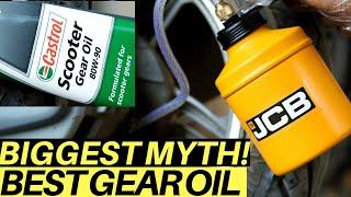 TESTED! BEST GEAR OIL SCOOTER: ENGINE OIL VS CASTROL GEAR OIL; ACTIVA, TVS JUPITER GEAR OIL CHANGE