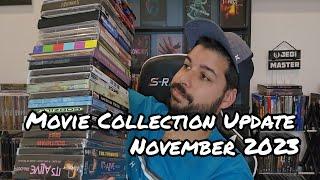 4K & Blu-ray Movies Collection Update November 2023 | Physical Media Collector #bluraydisc #movies