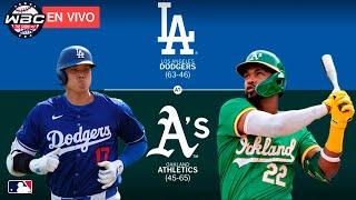  EN VIVO: Los Ángeles Dodgers vs Oakland Athletics / GAME 1 - MLB LIVE - PLAY BY PLAY