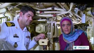 Iran One day with Submarine commander in Persian Gulf يك روز با فرمانده زيردريايي ايراني
