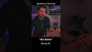 Ma Baker - Boney M. - #bass line of the day, #twitch #music