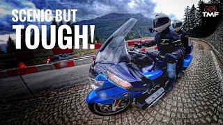 Epic Ride Up the Gotthard Pass on a Gold Wing!