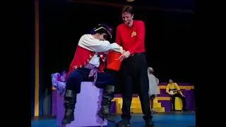 Captain Feathersword Crying on the Wiggly Big Show