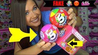 FAKE LOL Surprise Series 4 Opening Fake 5 surprise ZURU and Fake LOL Surprise Series 4 dolls