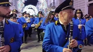 Marcia Omaggio a Noicattaro Banda di Castellana Semeraro 27/4/24 Castellana Grotte Processione