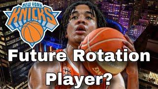 Pacome Dadiet Breakdown | Future Rotation Player For The Knicks?