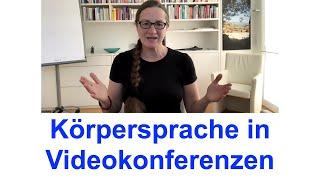 Körpersprache in Videokonferenzen