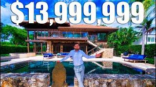 TOUR A MANSION DE $13,9 MILLONES DE DOLARES EN MIAMI CON SU PROPIO SPA