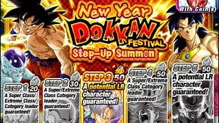 THE BEST BANNER IN DOKKAN HISTORY. NEW YEAR DOKKAN FESTIVAL Dragon Ball Z Dokkan Step 3 Summon