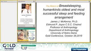 Interview with James J. McKenna | The Return of Breastsleeping | GOLD Perinatal 2018 Speaker