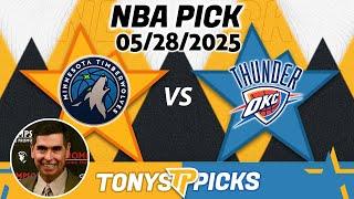 Minnesota Timberwolves vs Oklahoma City Thunder Pick 5/28/25 NBA Pick Prediction