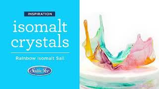 Rainbow Isomalt Sail