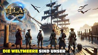  LIVE | Atlas ‍️ | Ersteindruck und Start auf dem Piratenmeer