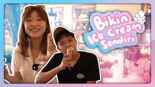 Balik lagi ke PIK, Livy ngajarin Nopek Novian cara bikin ice cream! 