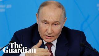 Putin calls freezing of Russian assets 'theft' which 'will not go unpunished'