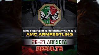 AMC 2 ARMWRESTLING Tournament | Results for +95 kg and overall category