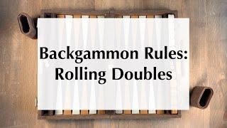 How To Handle Rolling Doubles In Backgammon - BackgammonHQ