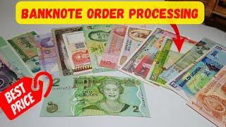 Rare Banknote Order Processing | Specialbanknote Online Store | Buy World Banknotes Online India