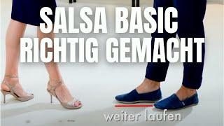 So geht der Salsa Grundschritt FLIESSEND!