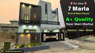 7 Marla Beautiful House for Sale in B17 Islamabad | A++ Quality Construction | #b17islamabad